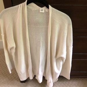 Open front summer sweater